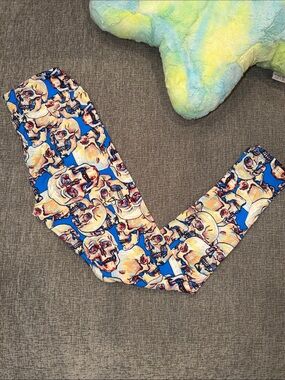 Lularoe Skull Leggings